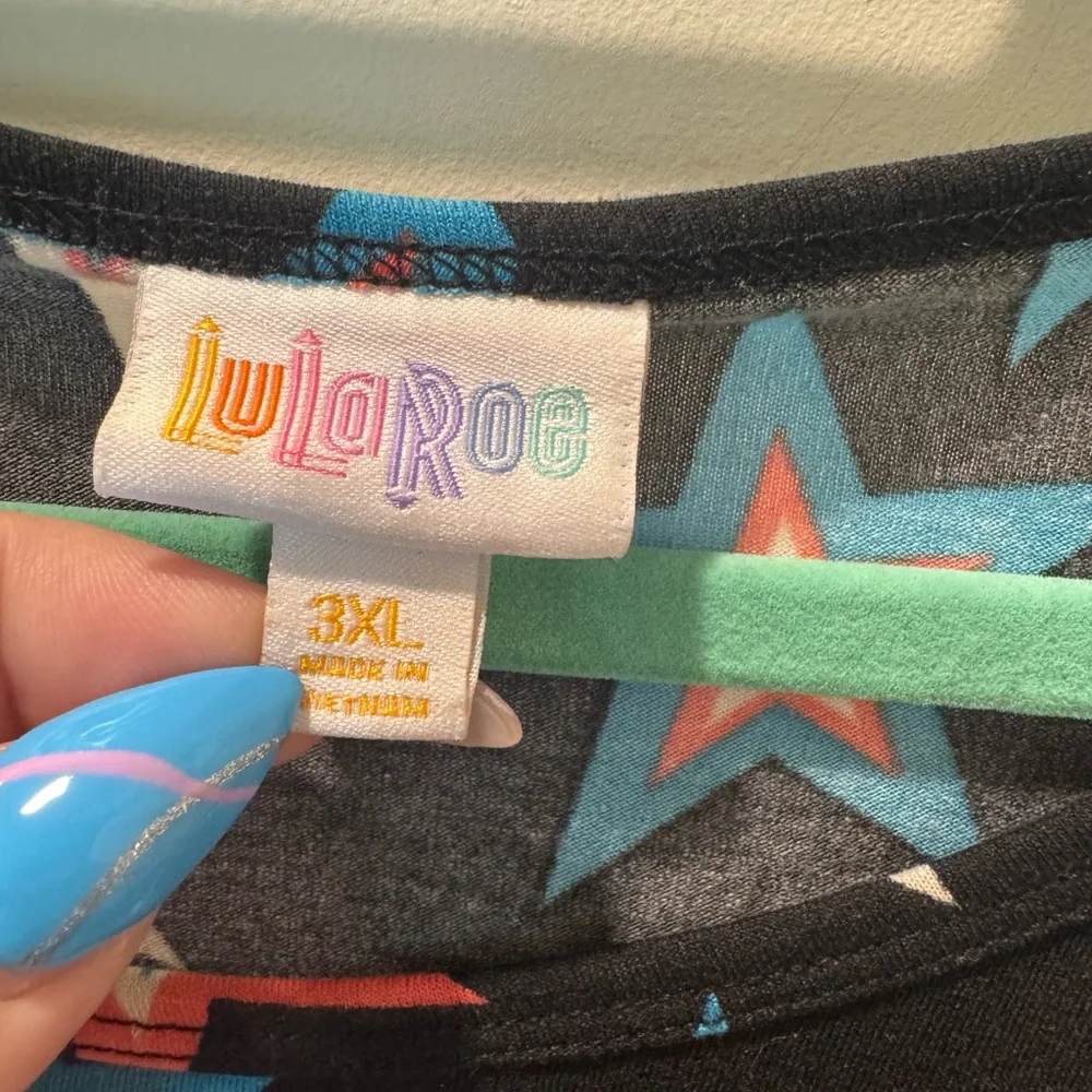 Like New Lularoe Americana Irma 3XL - Picture 4 of 4